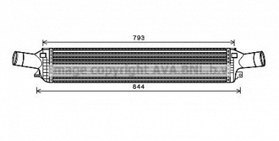 AVA QUALITY COOLING ai4319 -  Интеркулер